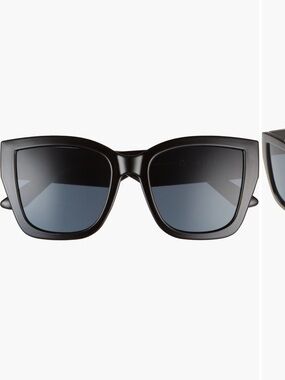 AIRE Haedus 53mm Gradient Sunglasses Black / Smoke Mono